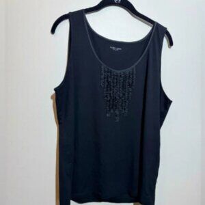 Eileen Fisher Ruffle Tank Top